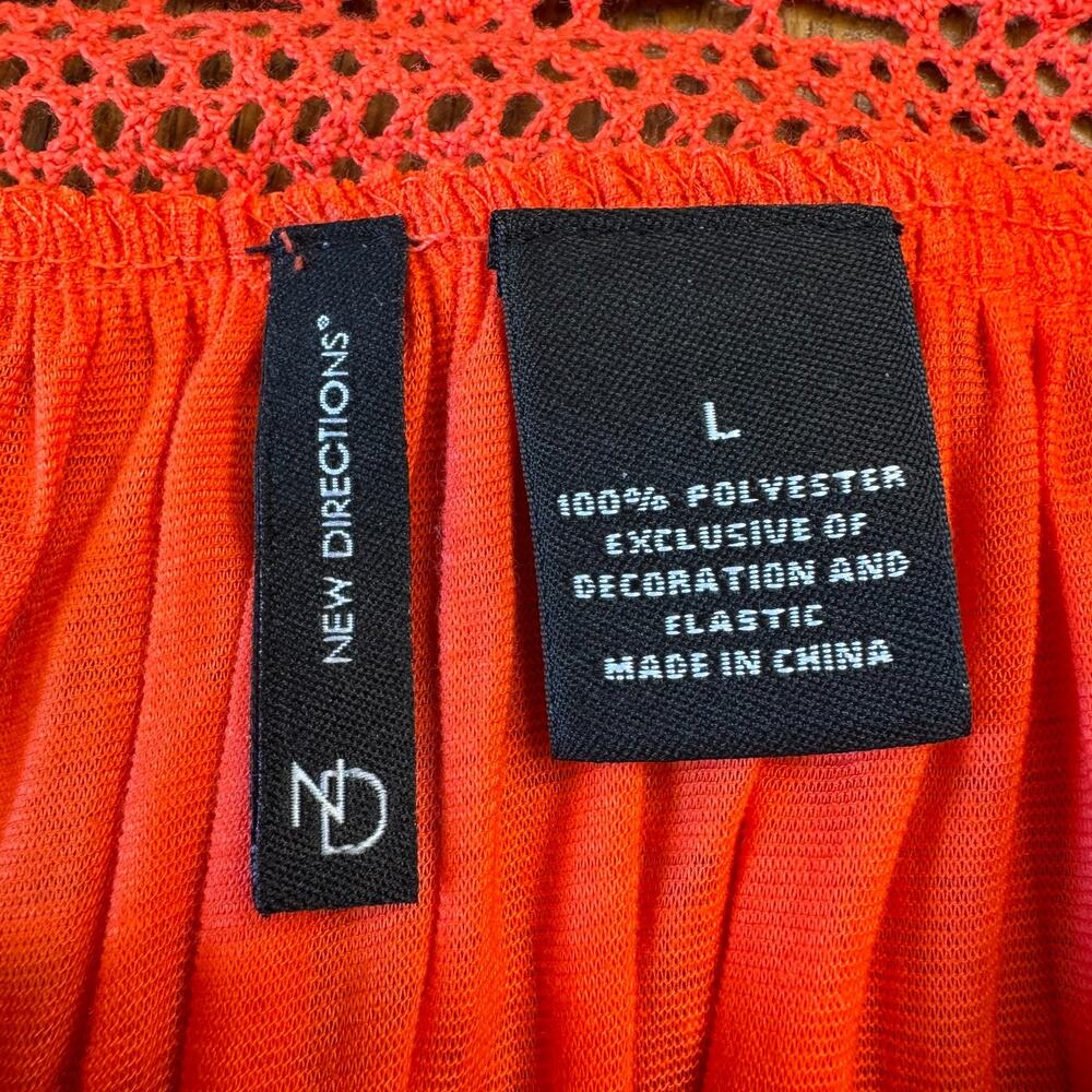 Lot of 3 Womens Sharagano Women's Wide-Leg Stretch Palazzo Pants and Blouse Sz L - Picture 3 of 15